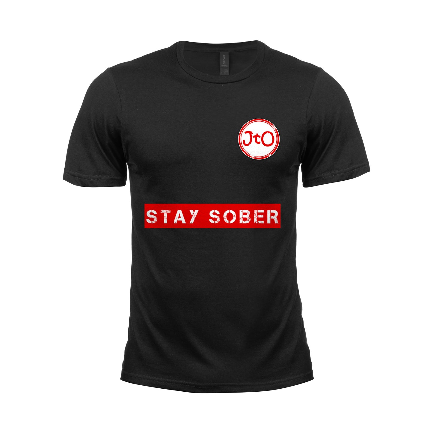 Koszulka Koszulka JTO stay sober z LOGIEM JTO (UNISEX)
