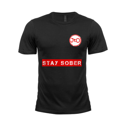 Koszulka Koszulka JTO stay sober z LOGIEM JTO (UNISEX)